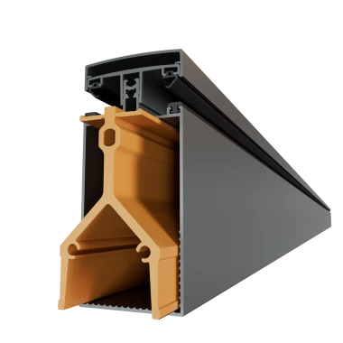 Alumīnija nojumes profila pastiprinājums