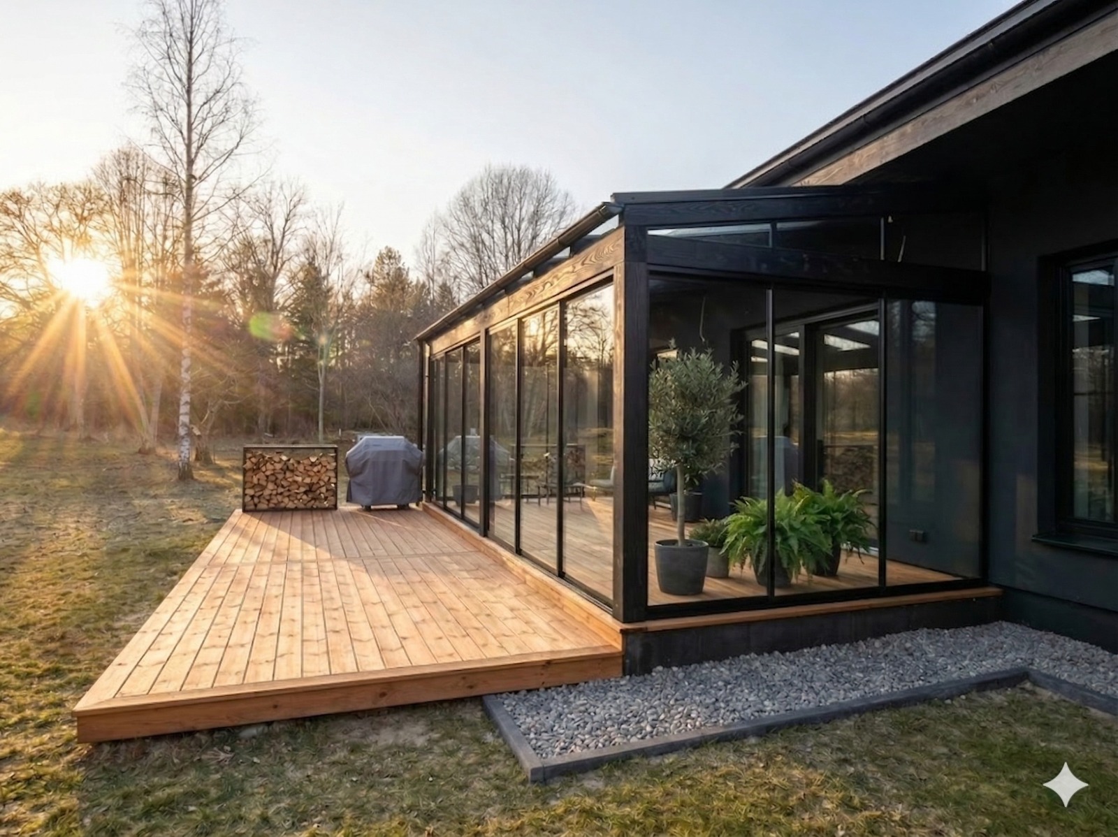 Koka nojumes detaļa