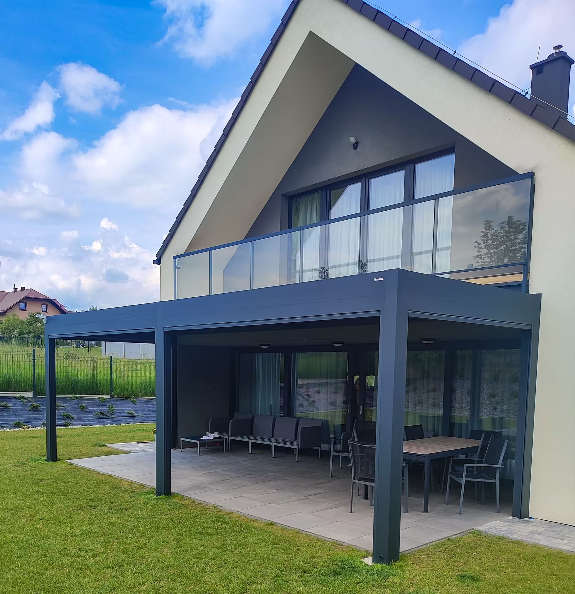 Cēsis — bioklimatiskā pergola, detaļa