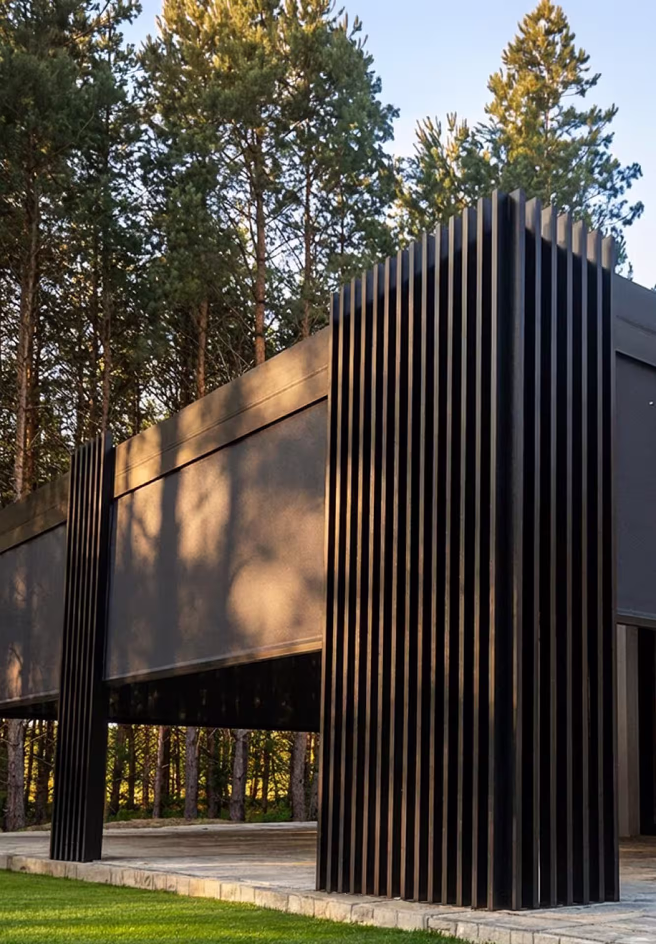 Bioklimatiskā pergola — projekts