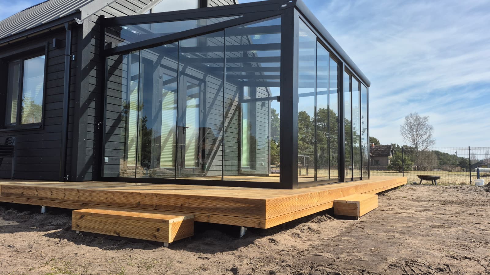 Alumīnija nojume — Ragaciems